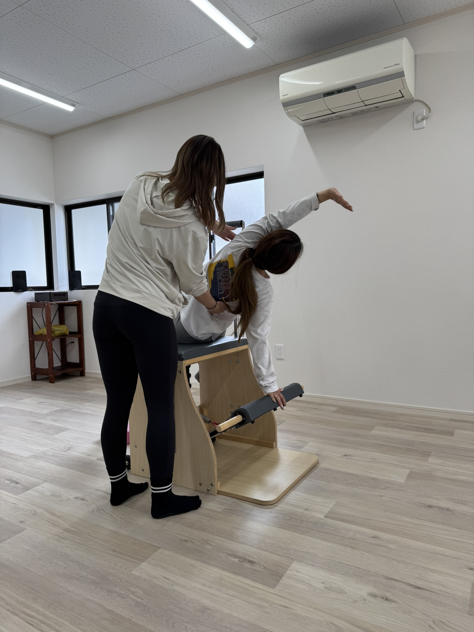 Pilates Studio fluffy 高田店 レッスン風景